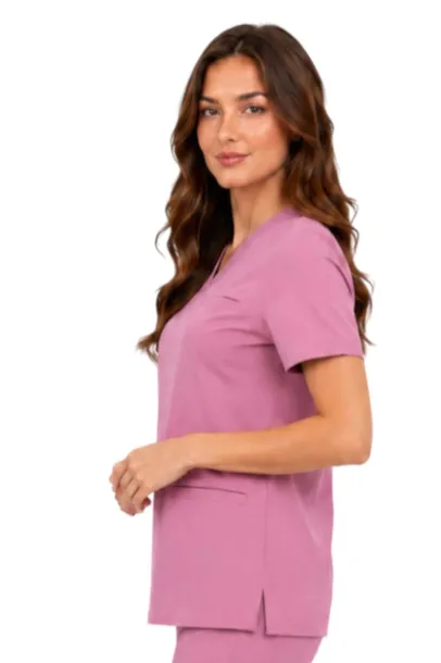 bluza-medyczna-brudny-roz-basic-premium-roz-l-stan-nowy