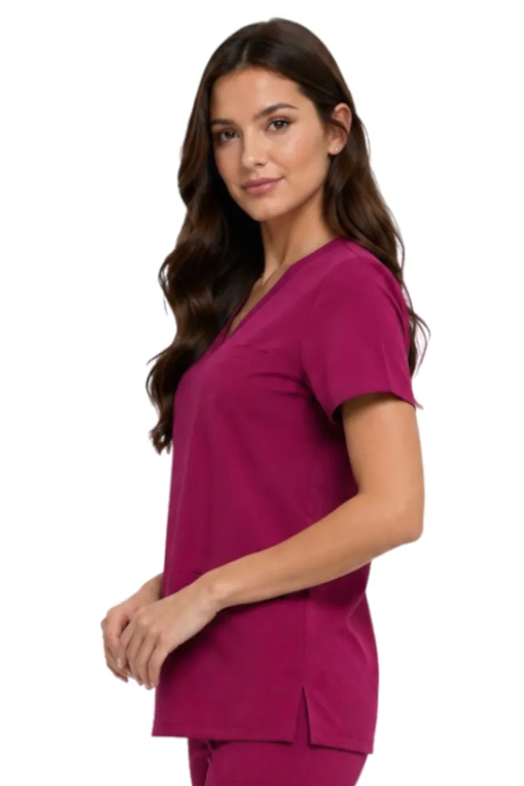 bluza-medyczna-wisnia-basic-premium-roz-l-stan-nowy