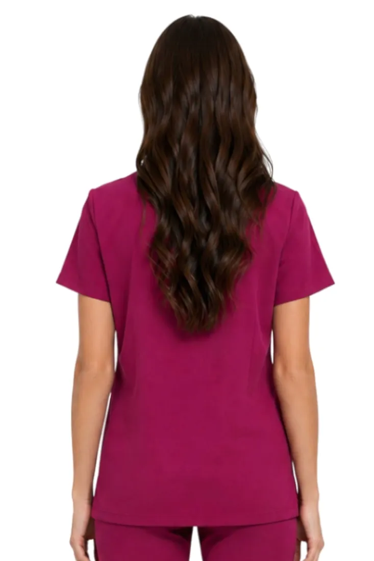 bluza-medyczna-wisnia-basic-premium-roz-l