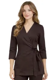 zakiet-kopertowy-tunika-czekolada-basic-premium-rekaw-3-4-roz-s