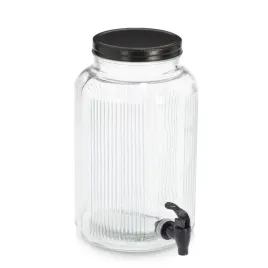 dozownik-do-napojow-3900-ml-szklo-metal-o16x25cm