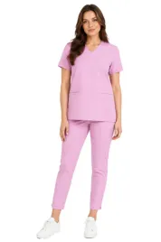 komplet-medyczny-pudrowy-roz-basic-premium-roz-s