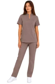 komplet-medyczny-damski-cappucino-ze-stojka-casual-premium-roz-l
