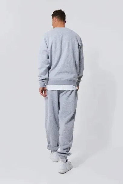 boohooman-szare-spodnie-dresowe-joggery-basic-m