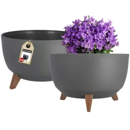 doniczka-donica-oslonka-40-cm-na-nozkach-wklad-kwietnik-antracyt-misa-2szt