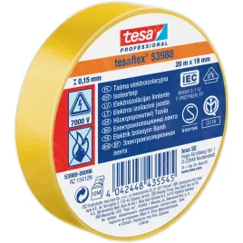 tasma-izolacyjna-pcv-tesa-mocna-samoprzylepna-izolacja-19mm-x-20m-zolta