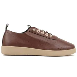 sneakersy-wsuwane-damskie-trampki-przewiewne-perforowane-skorzane-braz-39