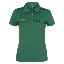 koszulka-polo-jezdziecka-damska-equestrian-queen-kimberly-26ss-zielona-xs