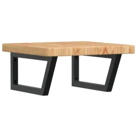 polka-scienna-pod-umywalke-stal-i-lite-drewno