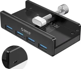 orico-hub-4-porty-usb-3-0-przykrecany-czarny-z-kablem-15-m