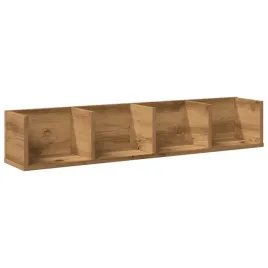 polka-scienna-na-plyty-cd-kolor-dab-artisan-100x18x18-cm