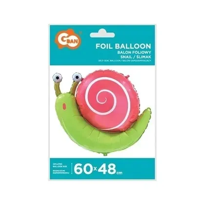 balon-foliowy-slimak-60x48cm