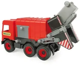 middle-truck-smieciarka-czerwona