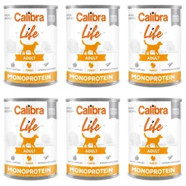 mokra-karma-dla-psa-calibra-dog-life-adult-turkey-with-apples-6-x-400g