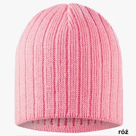 czapka-zimowa-beanie-uniseks-rozowy