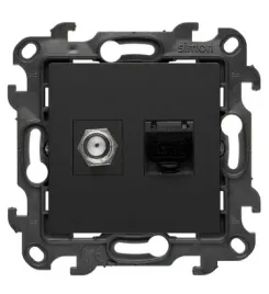 simon-24-gniazdo-antenowe-typu-f-komputerowe-rj45-kat-6-czarny-mat