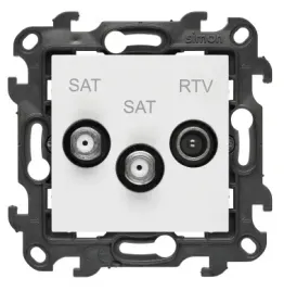 simon-24-gniazdo-antenowe-sat-sat-rtv-satelitarne-podwojne-koncowe-biale