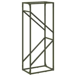 stojak-na-drewno-opalowe-oliwkowo-zielony-40x25x100-cm