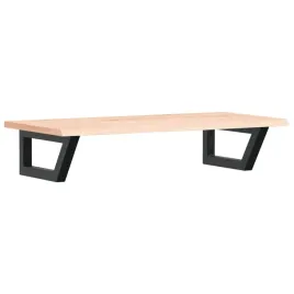polka-scienna-pod-umywalke-stal-i-lite-drewno-debowe