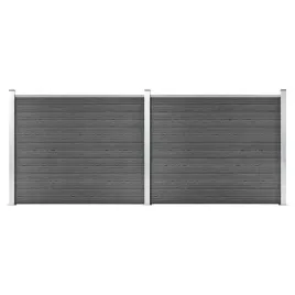 zestaw-ogrodzeniowy-z-wpc-353x146-cm-czarny