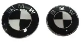 bmw-emblemat-zamiennik-przod-tyl-komplet-82mm74mm