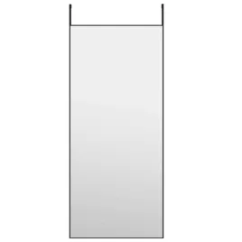 lustro-na-drzwi-czarne-40x100-cm-szklo-i-aluminium