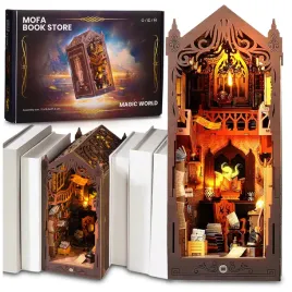 skladana-biblioteka-puzzle-3d-skladany-model-drewniana-magiczna-domek