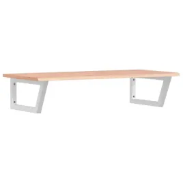 polka-scienna-pod-umywalke-stal-i-lite-drewno-debowe