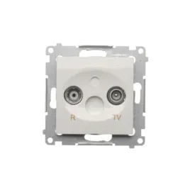 simon-s54-gniazdo-antenowe-rtv-przelotowe-10db-biale-podtynkowe-modul