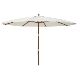 parasol-ogrodowy-na-drewnianym-slupku-piaskowy