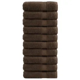 reczniki-premium-solund-10-szt-brazowe-100x15