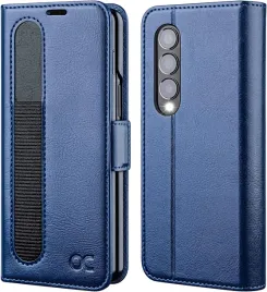 ocase-etui-skorzane-do-samsung-galaxy-z-fold-4-portfel-granatowe-rfid-szklo