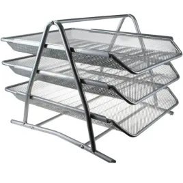 organizer-z-szufladami-polka-na-dokumenty-metal-net-3a-srebrna
