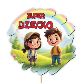 topper-papierowy-dzien-dziecka-super-dziecko-18-cm