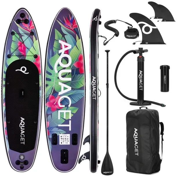 Deska SUP 320 cm pompowana do pływania na stojąco paddleboard z zestawem ak