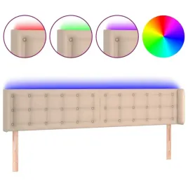 zaglowek-do-lozka-z-led-cappuccino-163x16x78-88-cm-ekoskora