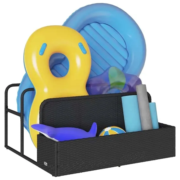 poolside-float-storage-czarny-110x100x57-cm-polira-waga-z-opakowaniem-9-8-kg-marka-vidaxl