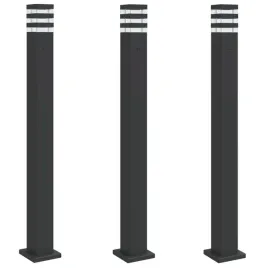 zewnetrzne-lampy-stojace-z-gniazdem-3-szt-czarne-110-cm