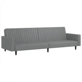 2-osobowa-sofa-szara-sztuczna-skora
