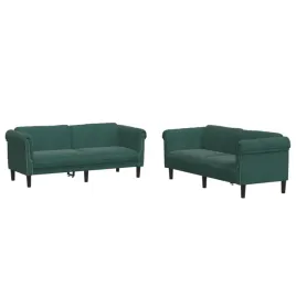 2-cz-komplet-wypoczynkowy-ciemnozielony-aksamitny