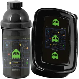 pac-man-zestaw-bidon-sniadaniowka-gra-gamer-gaming-na-drugie-sniadanie-gry