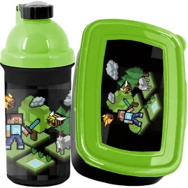 bidon-sniadaniowka-gra-gamer-minecraft-komplet-gry
