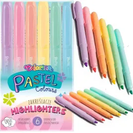zakreslacze-pastelowe-colorino-6-kolorow-flamastry