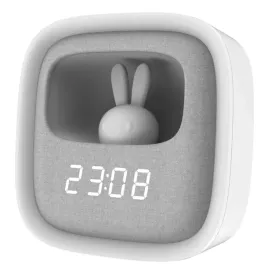nocna-lampka-z-budzikiem-bunny-328144-led-12w-3000k-krolik-szary-bialy