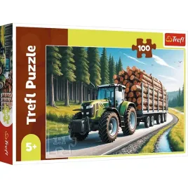 puzzle-dla-dzieci-100-elementow-ciagnik-lesny-traktor