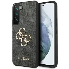 guess-guhcs23s4gmggr-s23-s911-szary-grey-hardcase-4g-big-metal-logo