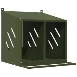 gniazdo-dla-kur-z-2-przegrodami-oliwkowo-zielony-m