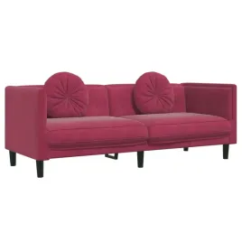 sofa-3-osobowa-z-poduszkami-winna-czerwien-aksamit