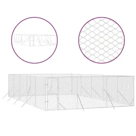 kojec-zewnetrzny-dla-psa-srebrny-6x10x2-m-stal-galwanizowana