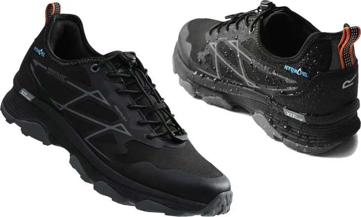 Męskie buty trekkingowe Regatta RMF867 800 czarny 43